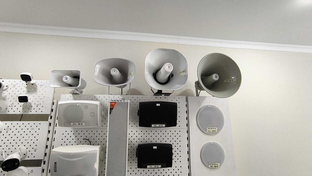 Настенные и Потолочные Колонки/динамики, Усилитель для Фоновой Музыки