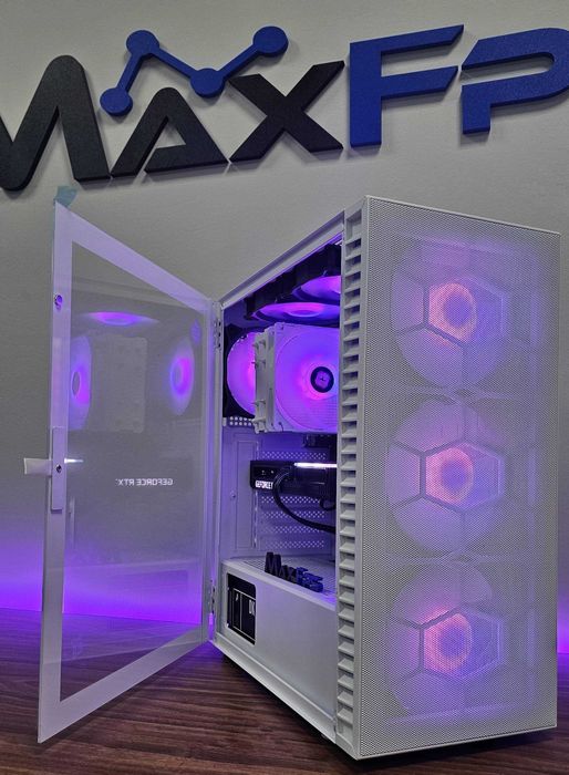 Гаранция! Геймърски компютър! RTX3060TI, Ryzen 5 5500, 16 GB RAM