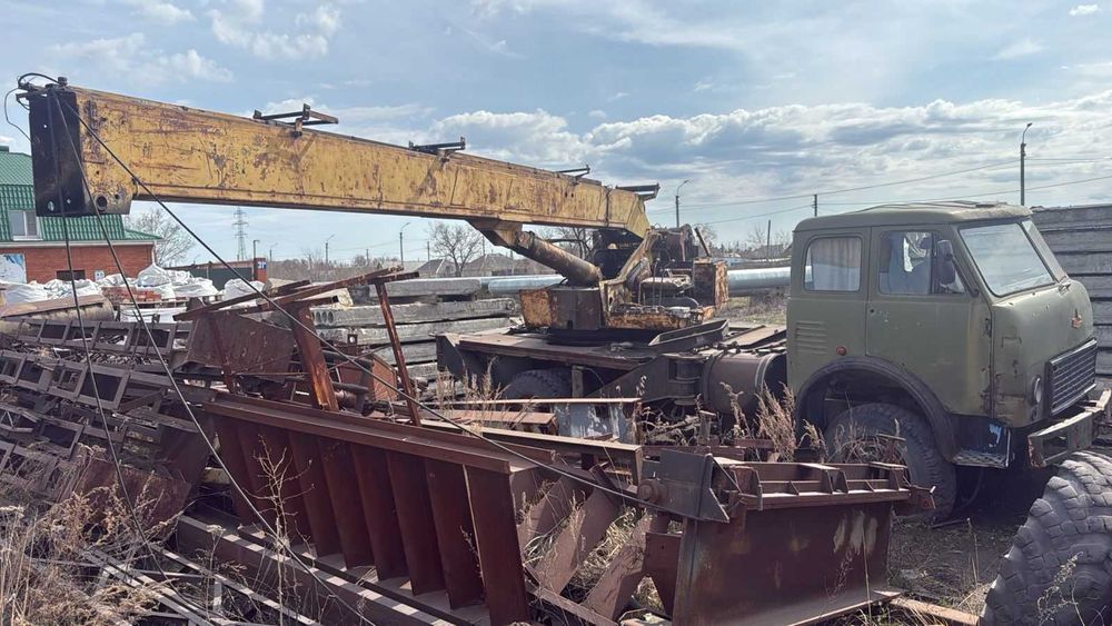 кран маз аварийный