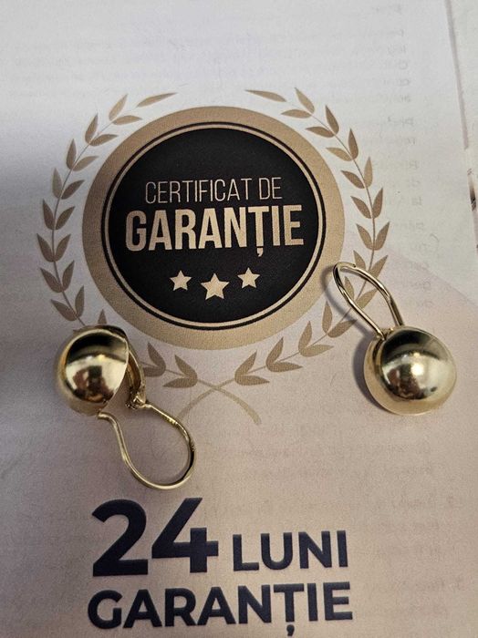 Cercei din aur (AG32 B28788.1) 2 ANI GARANTIE!