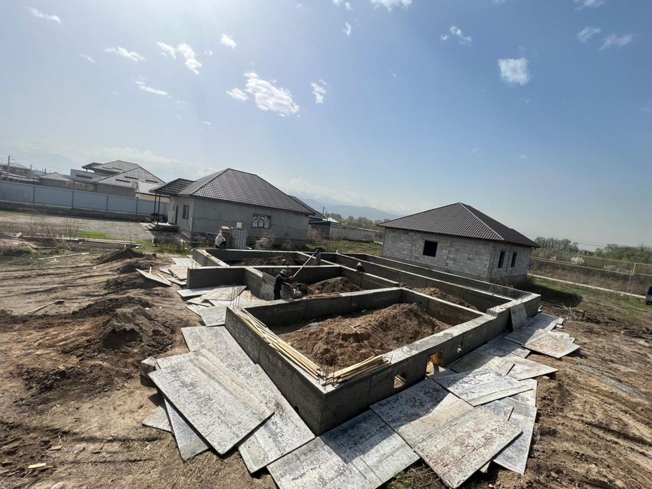 Фундамент құямыз.