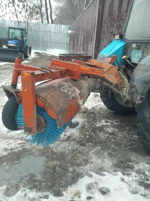 Камуналный щётка и лапатка