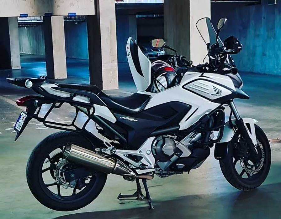 HONDA NC700X 2013 cu topcase si cutii laterale