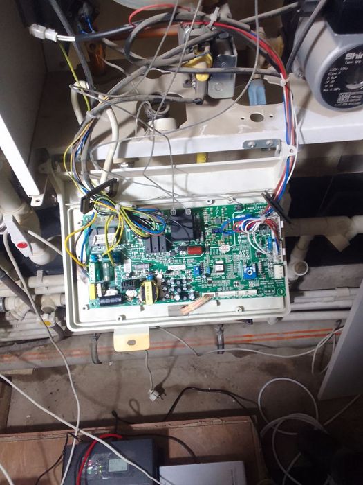 Ремонт двухкотурный котлов. Катёл