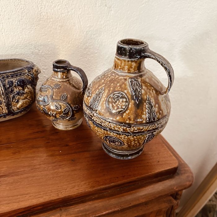 Стар немски керамичен комплект – Westerwald Stoneware