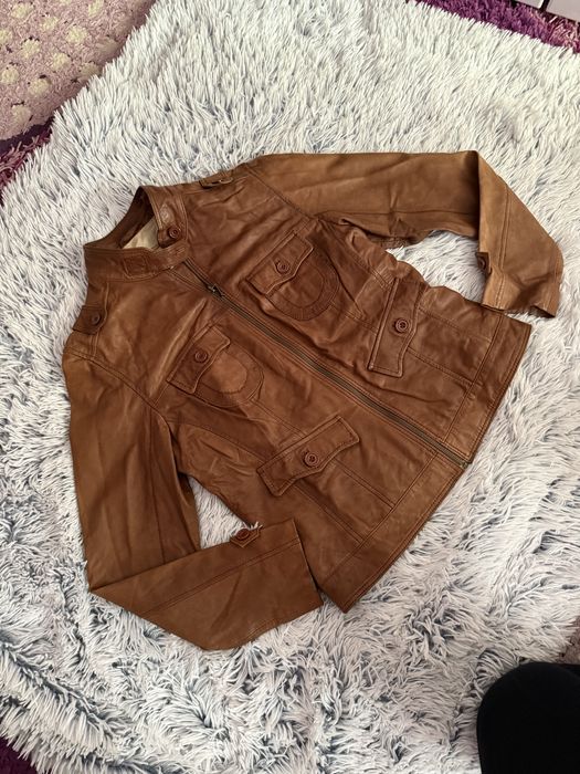 Geaca piele naturala