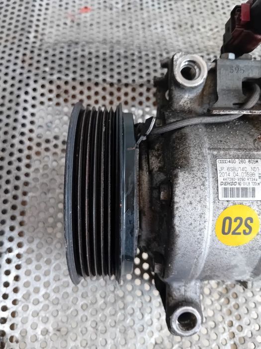 Compresor Clima AC Audi A6 C7 A4 A5 Q5 Q3 2.0 Tdi Euro 5/6 Motor CNH Cod 4G0260805M