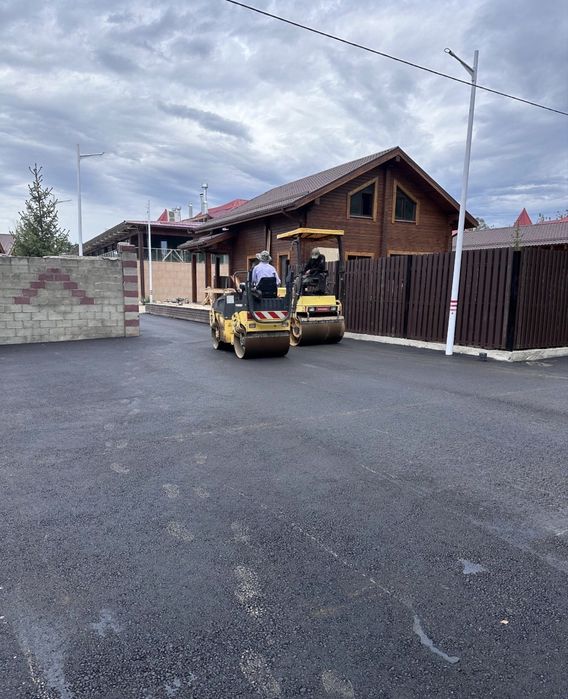 Асфальтирование, Укладка асфальта