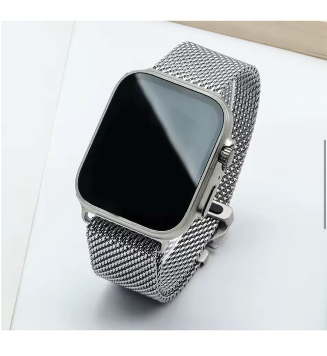 Curea Milanese Buklet Titan Compatibila Ceas Apple Iphone Husa Folie