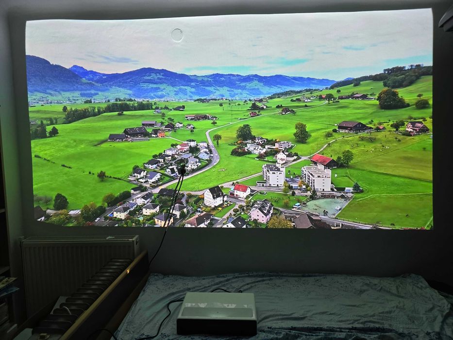 Videoproiector smart LED Xiaomi Mi Laser Projector Full HD cu diagonala de proiectie de maxim 150" (3.8ml)