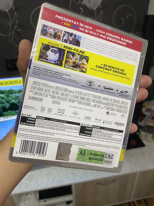 Blu-ray The Secrets Life of Pets 2 4K+2D steelbook