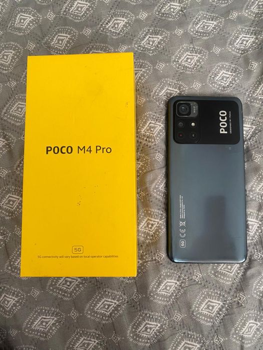Poco m4 pro 5g с каробкой