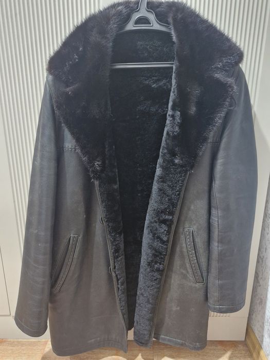 Продам кожаную дубленку