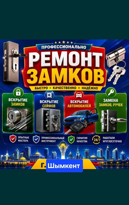 Есік ашу . Вскрытие замков.