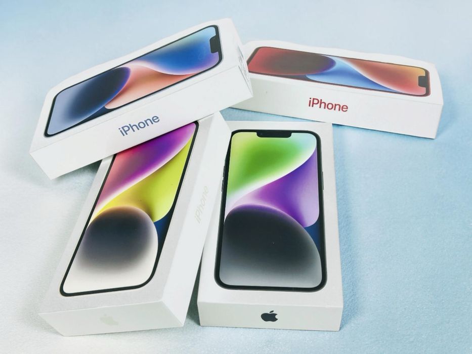 НОВ! Apple iPhone 14 128GB Midnight / Starlight / Blue / Red Гаранция!