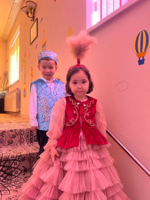 Национальное платье 4-5-6 лет прокат