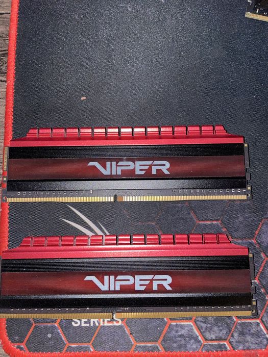 Vand RAM Viper 2x4gb CL 16 3000Mhz DDR4