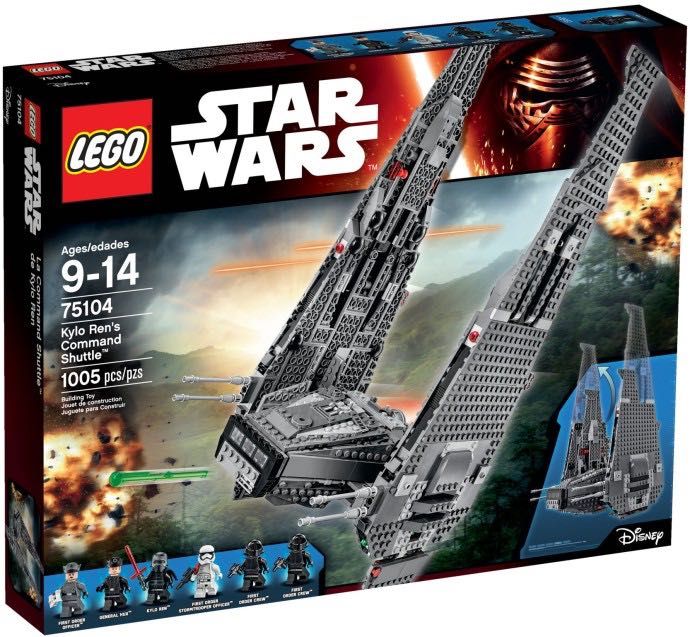 Lego star wars kylo rens command shuttle 75104