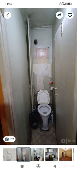 Квартира 2х комнатная