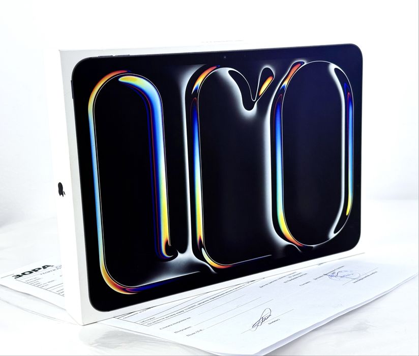 НОВ! Apple iPad Pro 11" 2024 M5 Wi-Fi 256GB Space Black 2г. Гаранция!