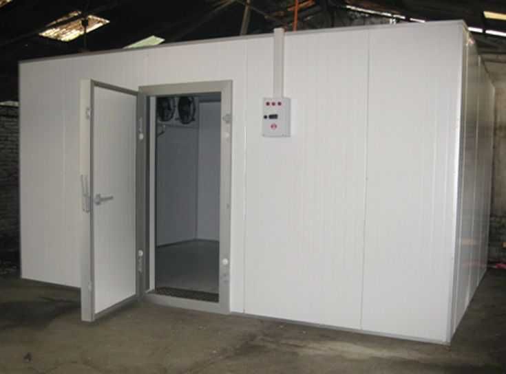 Морозильный склад из контейнера