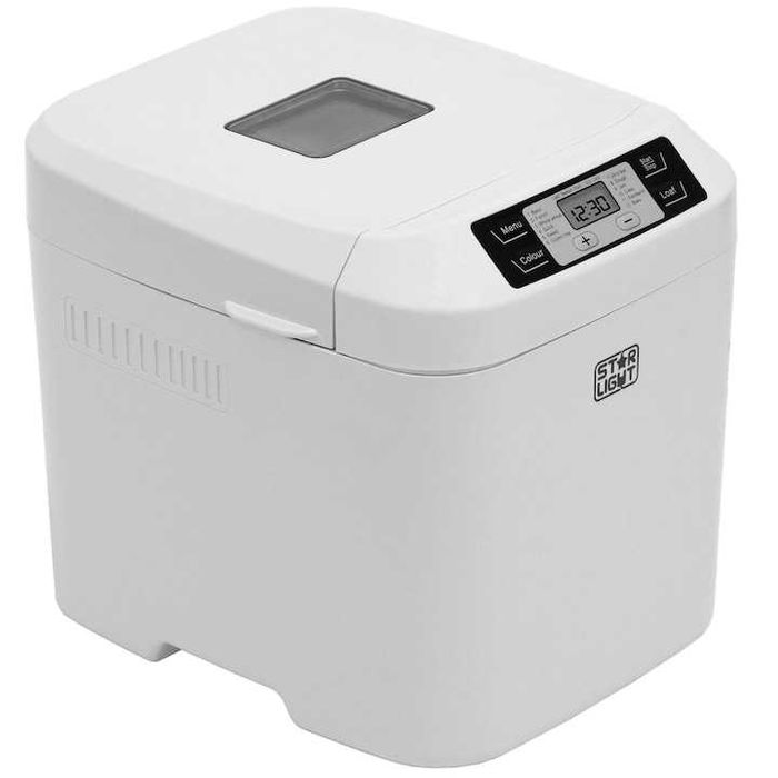 Masina de paine Star-Light MPD-550W, 550 W, 12 programe, 900g, alba