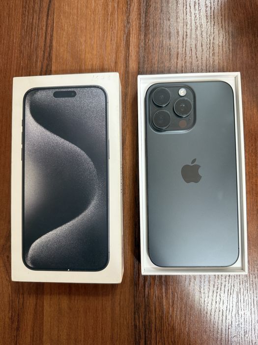 15 pro max black 256