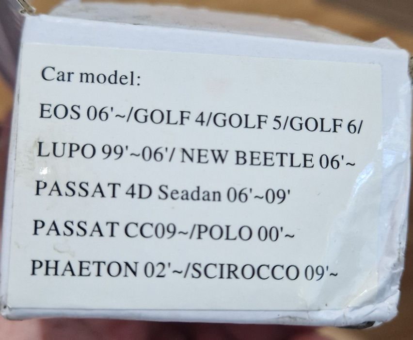 Bec led nou pt numar inmatriculare Volkswagen