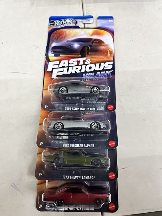 Колекционерски колички “Hot Wheels”, колекция “Бързи и Яростни”
