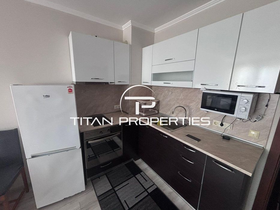 Дава се под наем Двустаен апартамент в Бургас, Меден рудник - зона Г - 60 кв.м за 321.3 € - Снимка #1