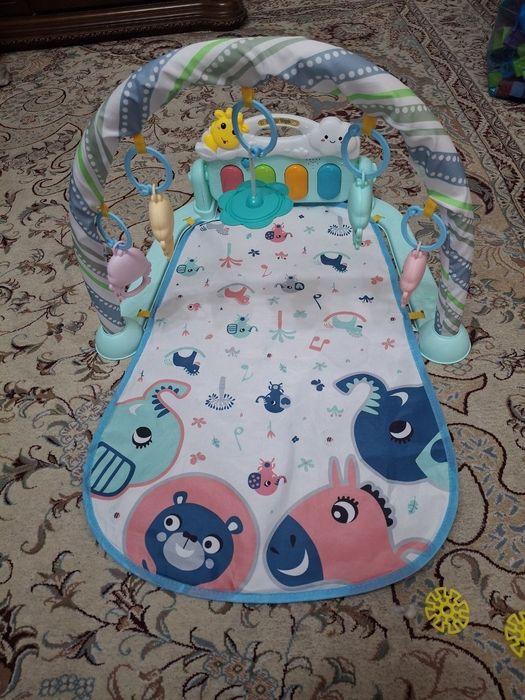 chaqaloqlar uchun Baby Toys Playgym rivojlantiruvchi gilamcha