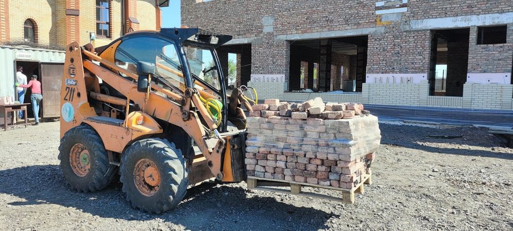 Услуги мини погрузчика Вывоз мусора снега