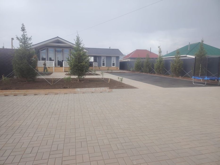 Берем объемы благоустройства.