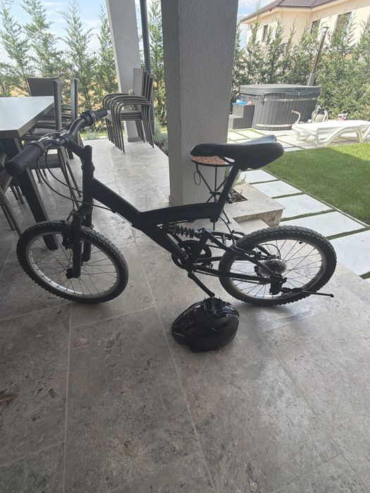 Bicicleta full suspension de copii