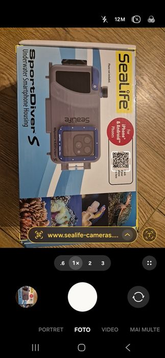 Carcasă subacvatică Sealife  SportDiver S/ Underwater  Smartphone  Housing