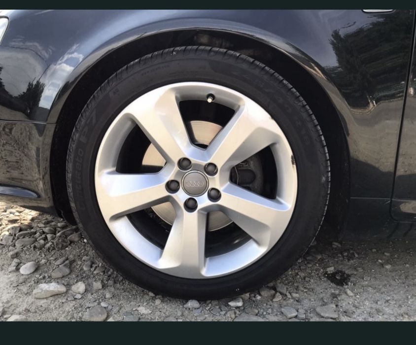 Jante audi a3 a4 аб a8 q3 sline rs 245 40 18 vara noi pirelli 5x112