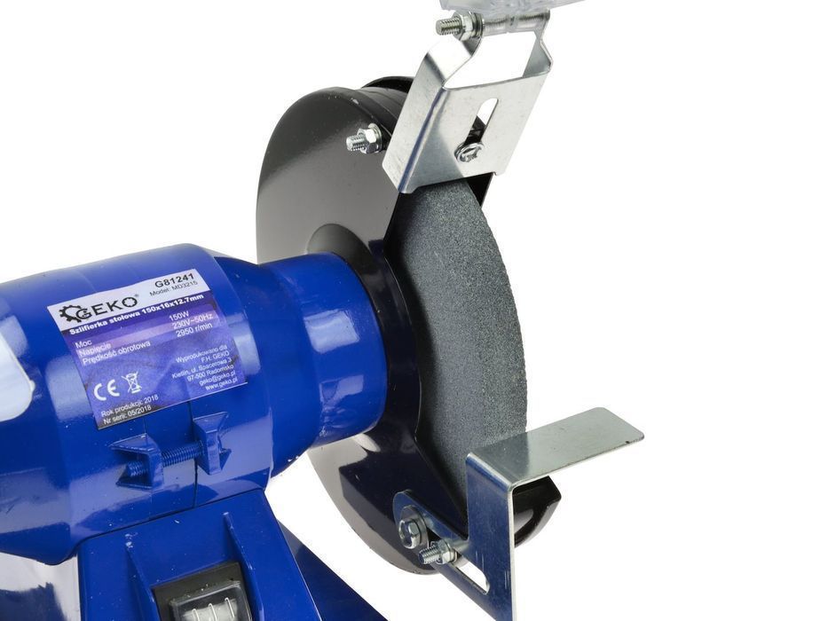 Polizor de banc 150w masina de polizat si slefuit 150mm geko