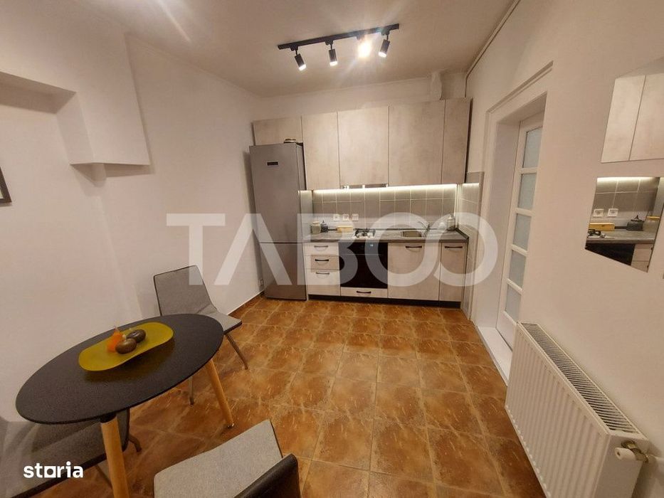 Garsoniera de vanzare 43 mpu pivnita zona Orasul de Jos din Sibiu