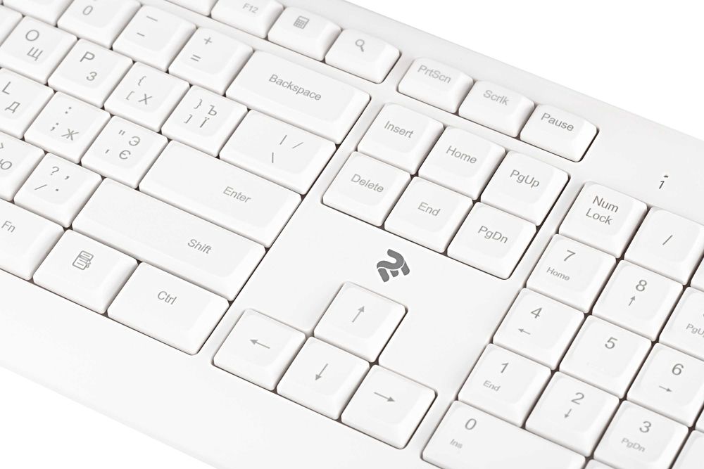 Клавиатура беспроводная 2E KS220 White