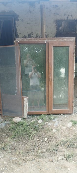 Пластик терезе золотой дуб