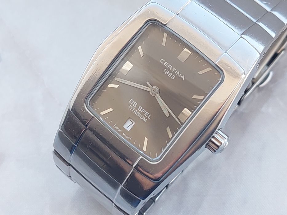 Ceas Certina DS Spel Titanium swiss Eta quartz, colectie