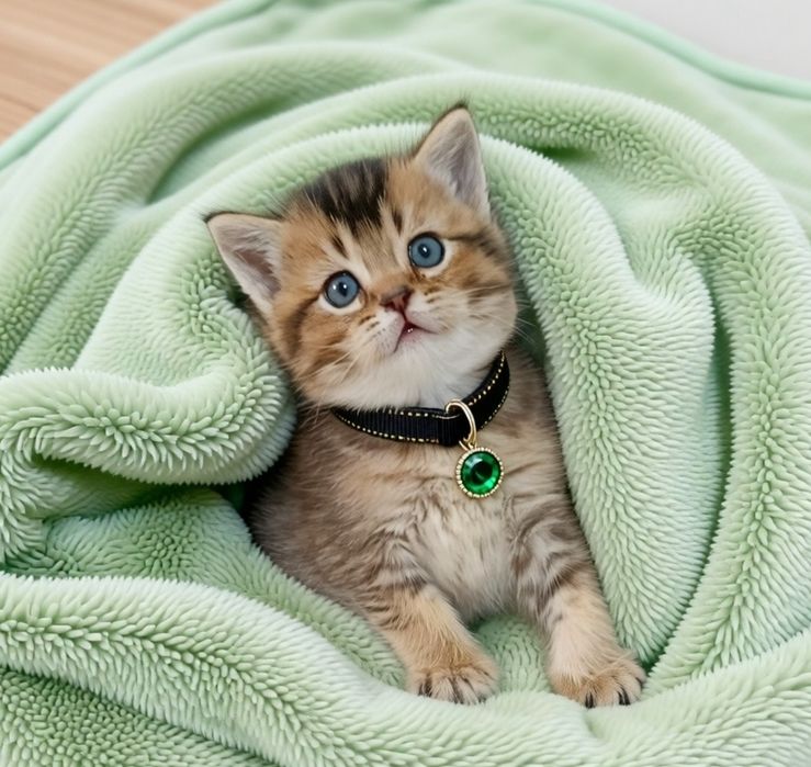 Продается эффектный котенок золотая Шиншилла , мальчик.