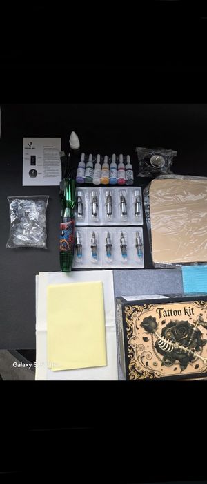 Set complet tattoo,are tot ce trebuie, produs nou