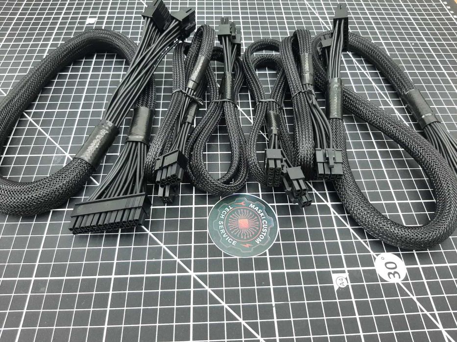 Cabluri modulare pt surse de alimentare de la branduri precum Corsair, Seasonic, Evga, Thermaltake, Antec, FSP si altele