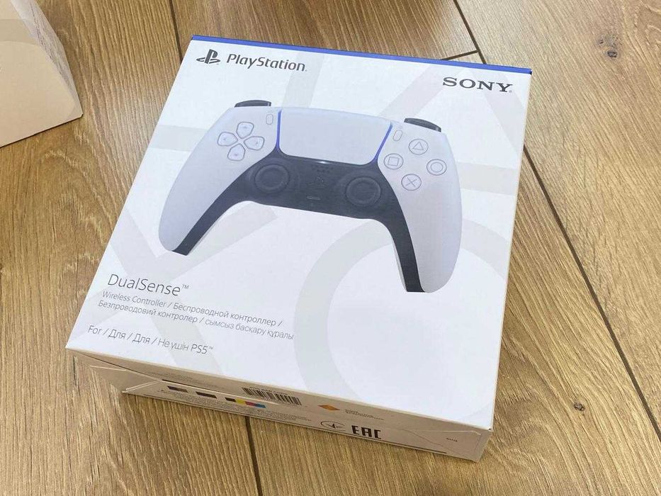 Новые Оригинальные DualSense Геймпады PS5 White/ Белый ПС5