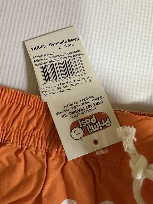 Pantalonasi baieti 2-5 ani si 2-8 ani. Noi cu eticheta
