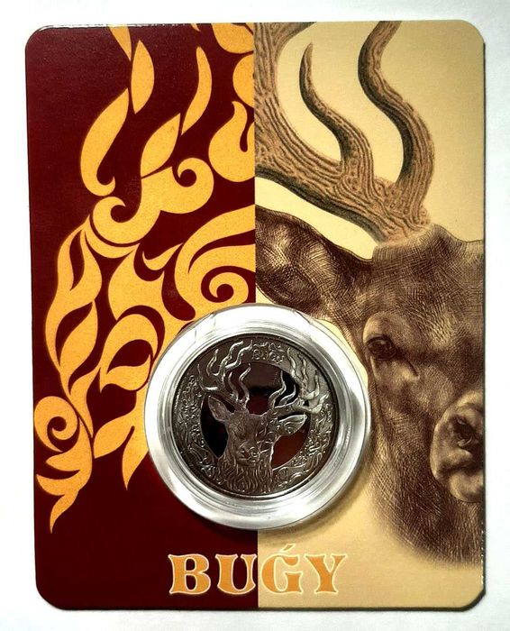 BUGY олень серебро