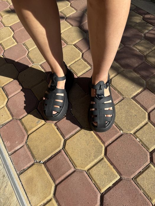 Сандали Love Moschino оригинални черни