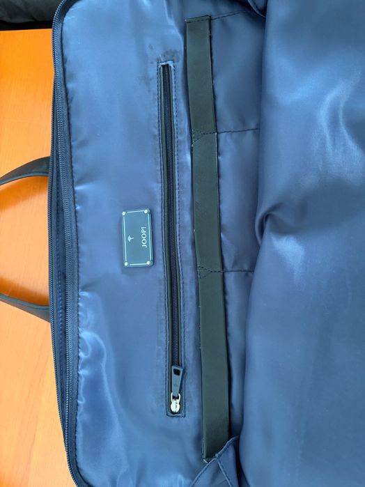 Geanta laptop JOOP! Modica Pandion - business bleumarin, nylon