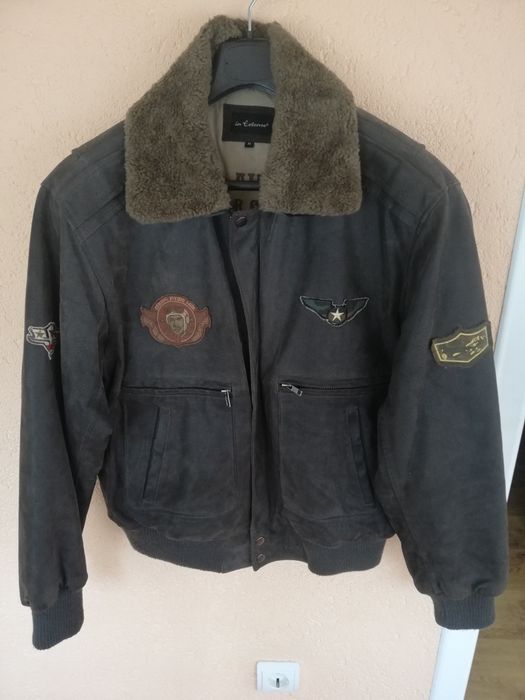 Geaca piele bărbati Aviator Extenso M